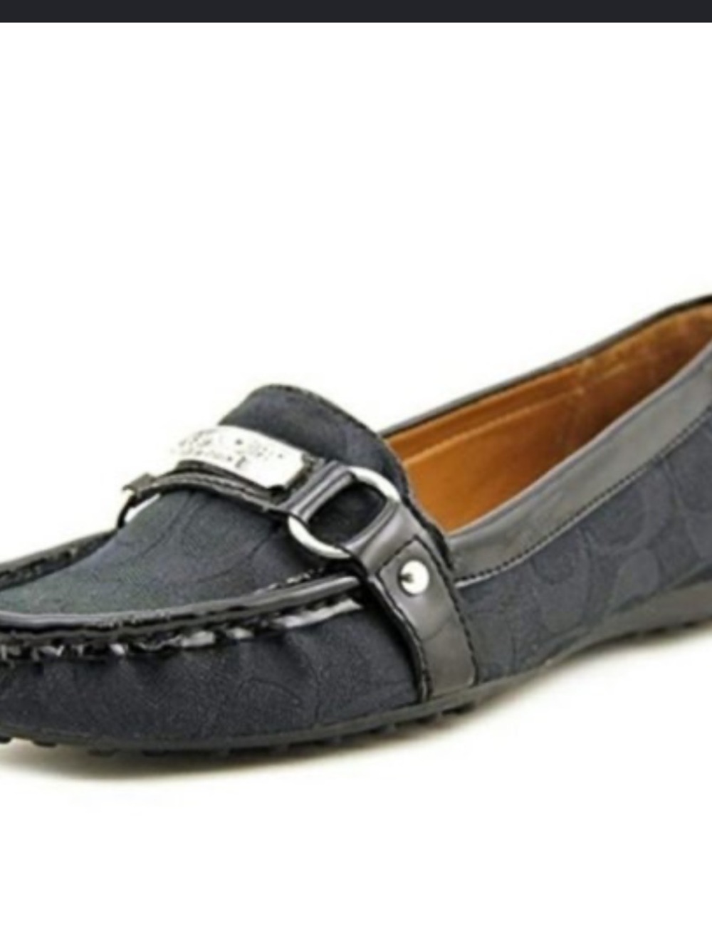 Coach Felisha Loafers Black & Gray